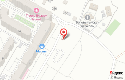 Автостоянка ВОА в Советском районе на карте