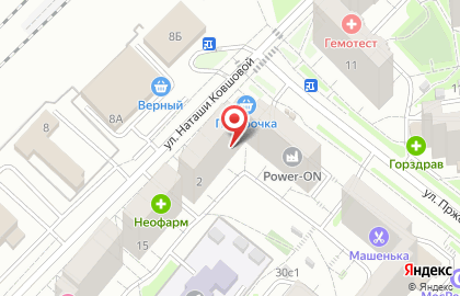 POWER-ON на карте