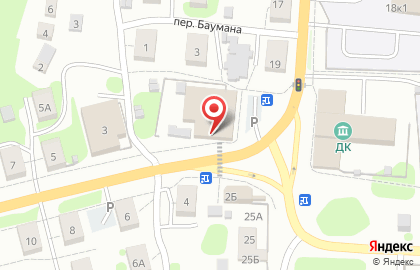 Автомат Чистая Voda на улице Баумана на карте