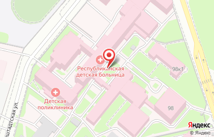 Консультативно-диагностическая поликлиника на улице Степана Кувыкина на карте