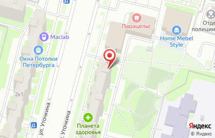 Магазин Медтехника Европы на Комендантском проспекте на карте