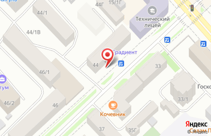 СКБ-Банк на улице Орджоникидзе на карте