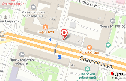 Магазин Чай & Кофе в Твери на карте