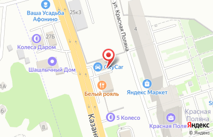 Автосервис на Казанском шоссе, 25в на карте