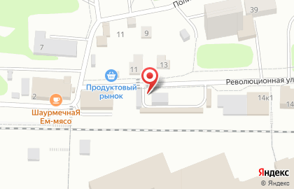 Магазин фруктов и овощей на Революционной улице на карте