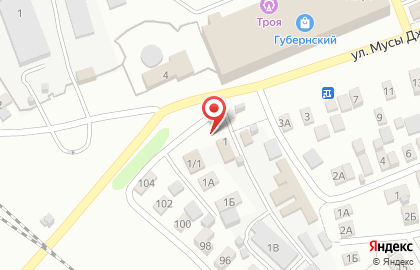 Продовольственный магазин Колечко на улице Мусы Джалиля на карте