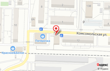 Ветеринарный кабинет на Комсомольской на карте