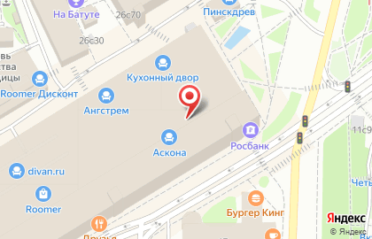 Магазин ASKONA Кухни на улице Ленинская Слобода на карте