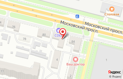 Компания по ремонту радиаторов Термо Сиб на Московском проспекте на карте