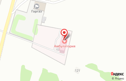 Станция скорой медицинской помощи, п.г.т. Нижние Вязовые на карте