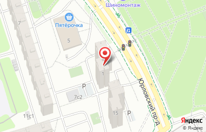 Частный детский сад Малыш и Карлсон в Юрловском проезде на карте