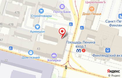 ЗАО Банк ВТБ 24 на улице Комсомола на карте