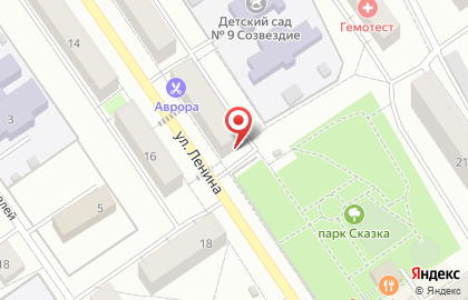 Ремонтная компания Снежок на улице Ленина на карте