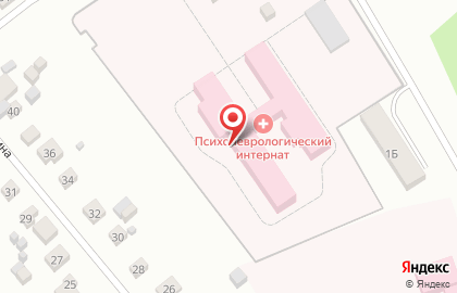 Ишимбайский психоневрологический интернат на карте