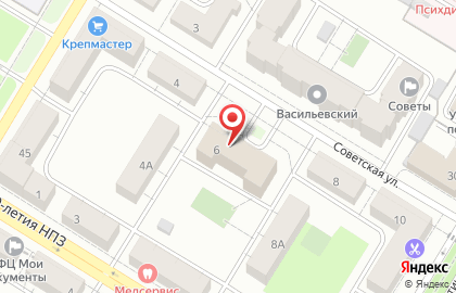 Единый центр учета на карте