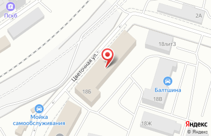 Гипермаркет профессионального оборудования MedMark на Цветочной улице на карте