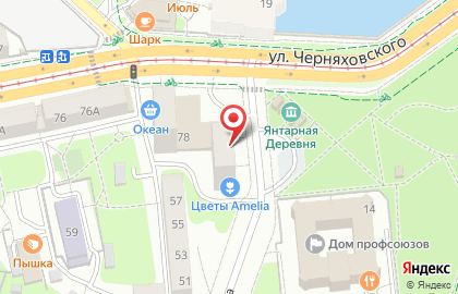 Ювелирный магазин в Калининграде на карте