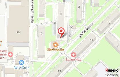 Фирменный магазин Крюгер в Центральном районе на карте
