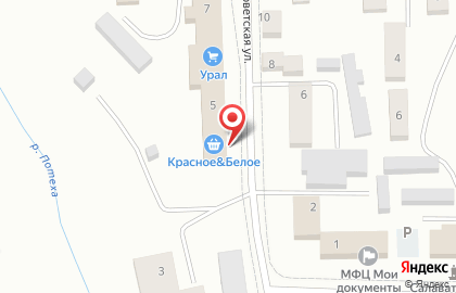 Магазин Красное & Белое в Уфе на карте