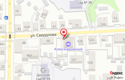 Арт-отель Александровский на карте