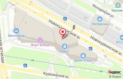 Центр государственных услуг Мои документы на Новокуркинском шоссе на карте