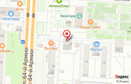 Салон мужской одежды Индивид в Кировском районе на карте