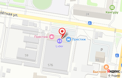 Клуб смешанных единоборств Лидер на карте