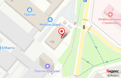 Магазин молочной продукции в Советском районе на карте