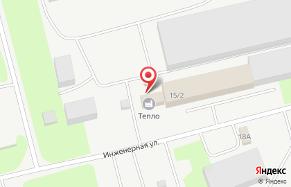Торговая компания Техмет на Инженерной улице на карте