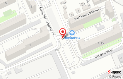 Автостоянка на Береговом 7-м проезде, 2/14а на карте