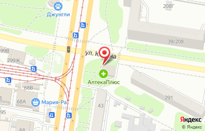 ЛиК на улице Попова на карте