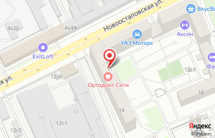 Стоматологический центр Ортодонт Сити на карте