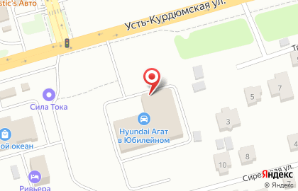 Официальный дилер Nissan Автомир на Усть-Курдюмской улице на карте