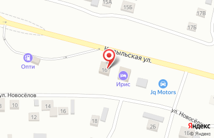 Мини-отель Ирис в Красноярске на карте