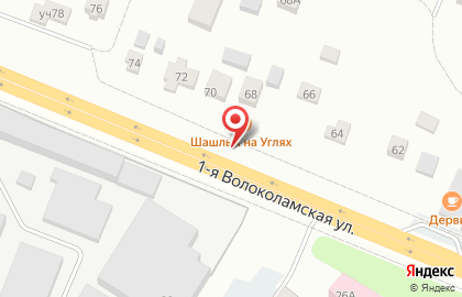 Шашлычная в Москве на карте