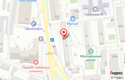 Парикмахерская Анжелика на Малоземельской улице на карте