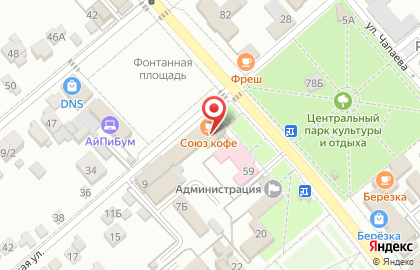 Эскорт на Советской улице на карте