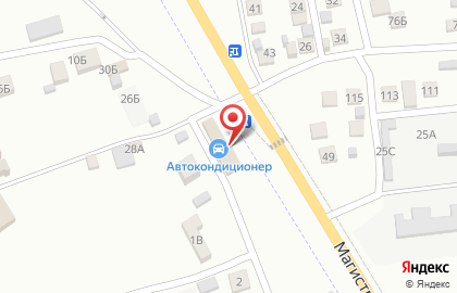 Интернет-магазин автотоваров Emex на Магистралиной улице на карте