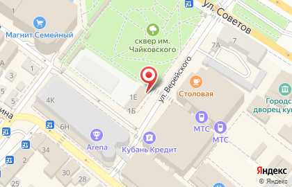 Магазин косметики и парфюмерии Визаж на улице Чайковского на карте