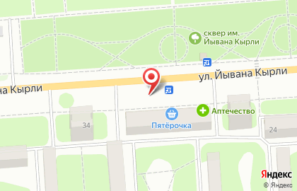 ОАО Мобильные ТелеСистемы на улице Йывана Кырли на карте