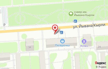 ОАО Мобильные ТелеСистемы на улице Йывана Кырли на карте