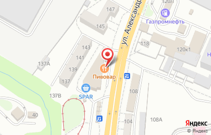 Ресторан Пивовар в Калининграде на карте