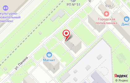 Туристическое агентство Яроблтур на улице Бориса Панина на карте