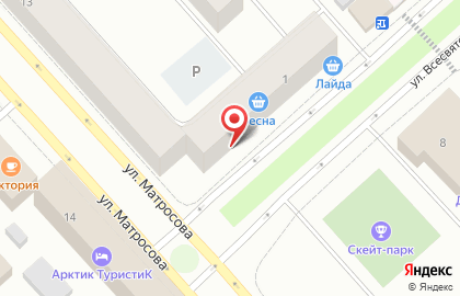 Магазин-ателье Мир рукоделия в Красноярске на карте