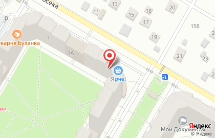 Супермаркет Ярче! в Москве на карте