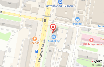 Магазин Мобил store на Московской улице на карте