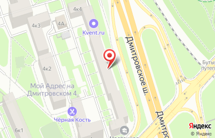 Венера на Дмитровском шоссе на карте