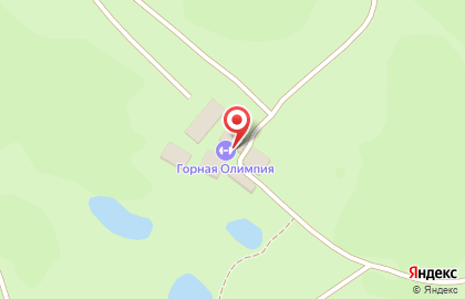 Отель Горная Олимпия на Дороге на Большой Ахун на карте