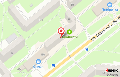Магазин цветов Орхидея, магазин цветов на улице Машиностроителей на карте