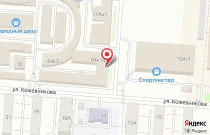 Магазин электротоваров Электрика в Челябинске на карте